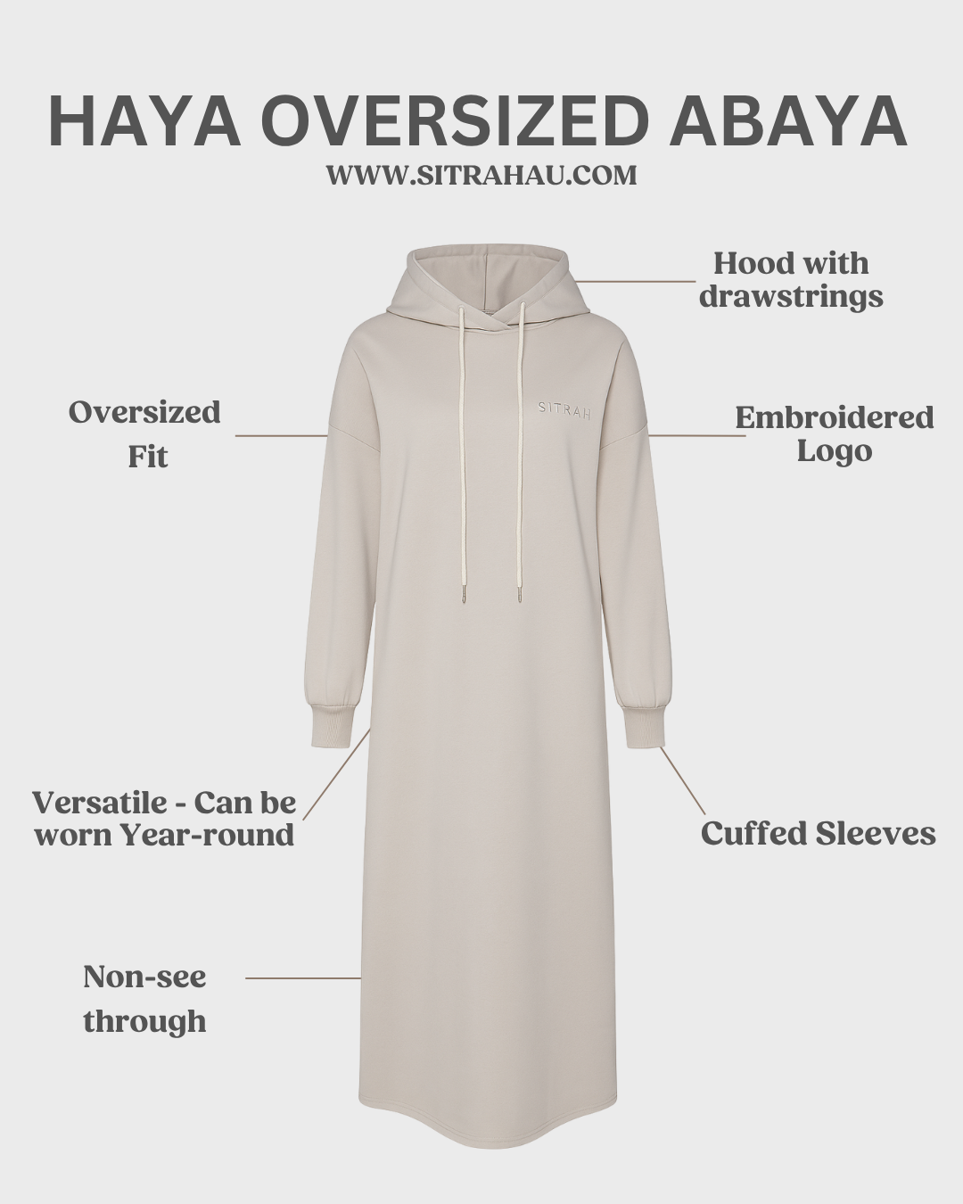 Haya Oversized Abaya